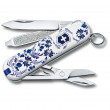 Składany nóż Victorinox Classic 58 mm biały/niebieski PorcelainElegance