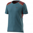 Męska koszulka Dynafit Sky Shirt M niebieski/czerwony 8161 - mallard blue/1570