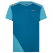 Koszulka męska La Sportiva Grip T-Shirt M niebieski Space Blue/Topaz