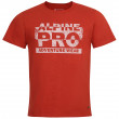 Koszulka męska Alpine Pro Hoop czerwony orange