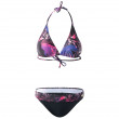 Damski strój kąpielowy Aquawave Aniba Wmns czarny/fioletowy Black/NeonPalmsPrint