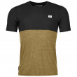 Męska koszulka Ortovox 150 Cool Logo Ts M czarny/brązowy black raven