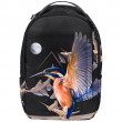 Miejski plecak Baagl eARTh Kingfisher by Caer8th czarny black