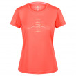 Koszulka damska Regatta Womens Fingal VI pomarańczowy Neon Peach