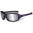 Okulary przeciwsłoneczne Wiley X Sleek Silver Flash Violet