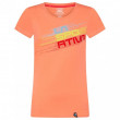 Koszulka damska La Sportiva Stripe Evo T-Shirt W pomarańczowy Flamingo