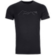Koszulka męska Ortovox Merino Mountain Ts M czarny BlackRaven