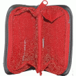 Portfel Boll Mini Wallet szary/czerwony Grenadine
