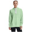 Bluza damska Under Armour Rival Fleece HB Hoodie jasnozielony AquaFoam//White