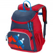 Plecak dziecięcy Jack Wolfskin Little Joe czerwony/niebieski peak red