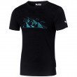 Koszulka męska Zulu Merino 160 Short Cabelway Comfy czarny black