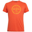 Koszulka męska Salewa Base Camp Dri-Rel M S/S Tee pomarańczowy DawnMelange