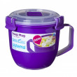 Kubek Sistema Small Soup Mug Color fioletowy