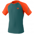 Męska koszulka Dynafit Alpine Pro M zielony/pomarańczowy mallard blue