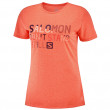 Koszulka damska Salomon Comet Classic Tee W Print różowy