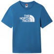 Koszulka męska The North Face Easy Tee turkusowy Banff Blue/Tnf White