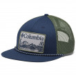 Bejsbolówka Columbia Flat Brim Snap Back niebieski/zielony Collegiate Navy, Stone Green, Lakeside