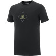 Koszulka męska Salomon Coton Logo Tee M czarny Black
