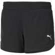 Szorty damskie Puma Active 4"" Woven Shorts czarny black