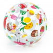 Nadmuchiwana piłka Intex Lively Print Balls 59040NP czerwony/żółty Sweets