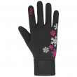 Rękawiczki dziecięce Etape Puzzle WS czarny/różówy Black/Pink