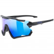 Okulary przeciwsłoneczne Uvex Sportstyle 228 niebieski/czarny BlackMat