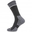 Skarpetki SealSkinz Solo Quickdry Mid Length sock czarny Black/Grey/White