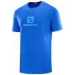 Koszulka męska Salomon Coton Logo Ss Tee M (2019) jasnoniebieski NauticalBlue