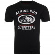 Koszulka męska Alpine Pro Wennor czarny
