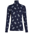 Bluza damska Icebreaker W Mer 260 Vertex LS Half Z FallFl ciemnoniebieski Midnight Navy/Snow/J