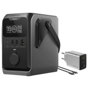 Przenośna stacja zasilania EcoFlow Trail 300 czarny/szary šedivá, černá