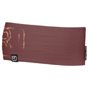 Opaska Ortovox 120 Tec Logo Headband różowy mountain rose