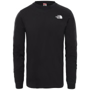 Koszulka męska The North Face Simple Dome Tee Long Sleeve czarny TnfBlack