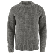 Męski sweter Fjällräven Övik Waffle Knit M szary Grey