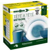 Zestaw talerzy Brunner Set tête-à-tête Meteore 8 pcs