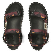 Sandały męskie Gumbies Scrambler Burgundy a Orange fioletowy/pomarańczowy fialová/oranžová