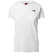 Koszulka damska The North Face S/S Simple Dome Tee biały TnfWhite