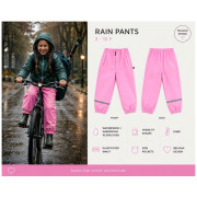 Spodnie nieprzemakalne dziecięce DucKsday Rainpants Pink/em