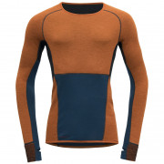 Męska koszulka Devold Tuvegga Sport Air Shirt pomarańczowy/niebieski Ink