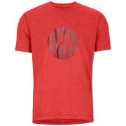 Koszulka męska Marmot Transporter Tee SS czerwony VictoryRedHeather