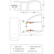 Przedsionek Vango Magra VW Air