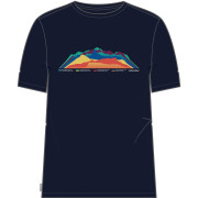 Męska koszulka Icebreaker Tech Lite II SS Tee TBC ciemnoniebieski Midnight Navy