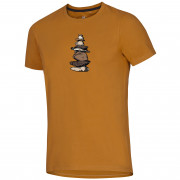Koszulka męska Ocún Classic T Men Stoneman żółty Brown Bronze