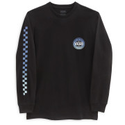 Koszulka męska Vans Original Checkerboard C LS czarny Black