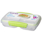 Pojemnik śniadaniowy Sistema Small Split To Go 350ml jasnozielony