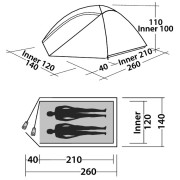 Namiot turystyczny Easy Camp Meteor 200