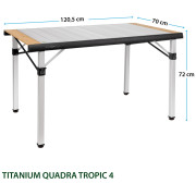 Stół Brunner Quadra Tropic Adjustar 4