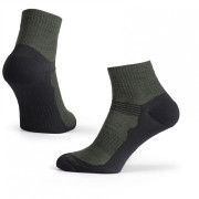 Skarpetki Zulu Merino Lite Women zielony/czarny