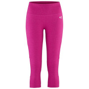 Legginsy damskie 3/4 Kari Traa Julie High W Capri różowy Fucha