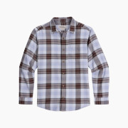 Koszula męska Royal Robins Lieback Organic Cotton Flannel L/S niebieski/czerwony Shasta Blue Oak Pld